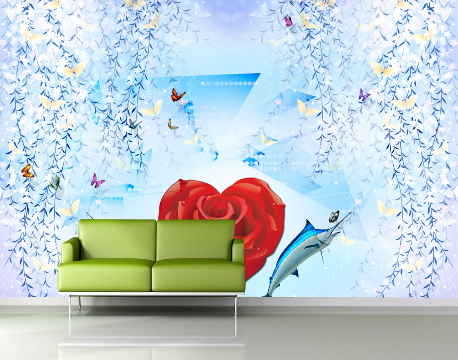 Sky Blue Flower Wallpaper - 3d Skyblue And White Flower Wallpaper Wallpaperwalaa Com - Maybe you